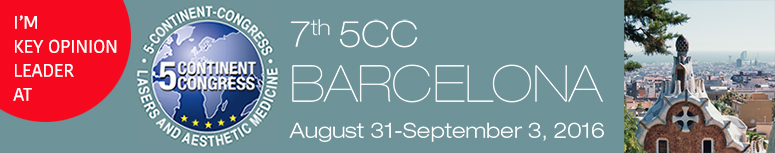 7th 5-Continent-Congress, to be held August 31 - September 3, 2016 in Barcelona. 